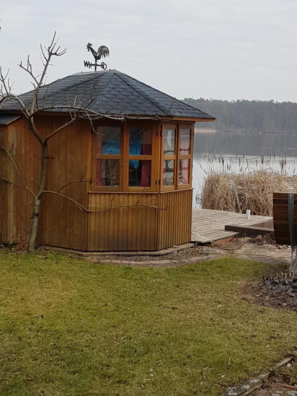 Zeuthen Ferienwohnung Am See, Stadtgrenze Berlin Exteriör bild